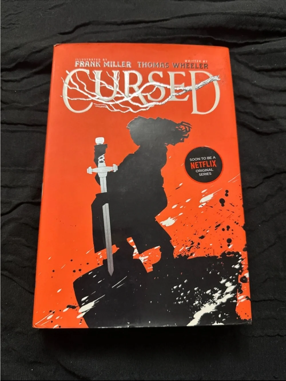 Cursed hardcover book